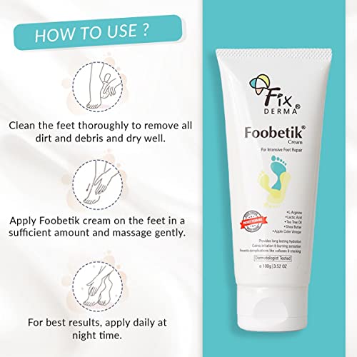 Fixderma Foobetik Cream 100 Gm How to use 