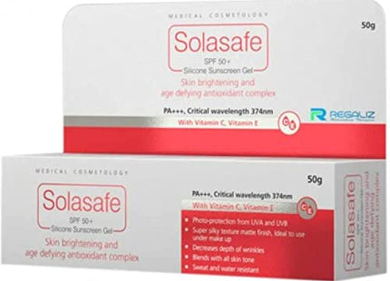 Regaliz Solasafe Sunscreen SPF 50-50 Grams Cream