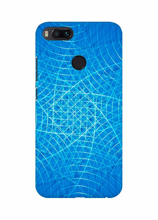 Blue Color Different Curves Mobile Case Cover