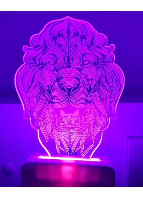Big Lion AC Adapter Night Lamp