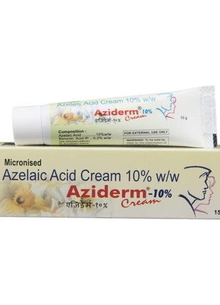 AZIDERM 10% CREAM Pack of 1 15gm pack KarissaKart