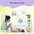 DABUR pH 5.5 Balanced Sensitive Skin with No Harmful Chemicals Contains Aloe Vera, Licorice and Almonds, Hypoallergenic and Dermatologically Tested No Paraben and Phthalates Baby Lotion - 500 ml