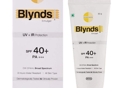 Blynds Emulgel 40+ & PA+++ Sunscreen Gel 50g KarissaKart