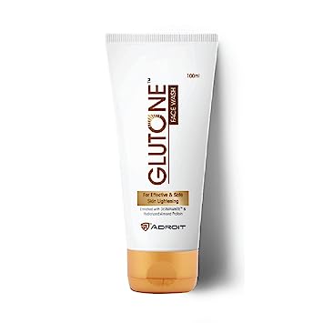 GLUTONE FACE WASH 100ML|ADROIT