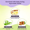 Dabur Baby Soap: For Baby's Sensitive Skin with No Harmful Chemicals | Contains Aloe Vera & Almond Oil | Hypoallergenic & Dermatologically Tested with No Paraben & Phthalates - 75g (Pack of 4)
