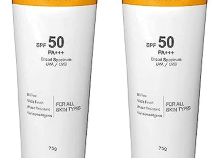 UvDoux Face & Body Sunscreen gel with SPF 50 PA+++ in Matte Finish and Oil Free Formula| Water Resistant Sunscreen| Protection against UVA/UVB Rays (100 GM)