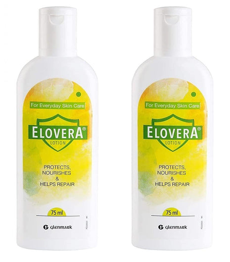 Elovera Moisturising Lotion 75 ml x Pack of 2 KarissaKart