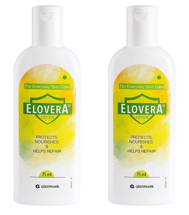 Elovera Moisturising Lotion 75 ml x Pack of 2 KarissaKart