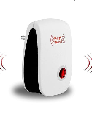 Ultrasonic Pest Repeller Pack of 2 for Mosquito, Cockroaches, etc  For home