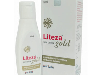 LITEZA SKIN LOTION GOLD Enriched Gluthathione + And Vitamin C (50 ML ) KarissaKart