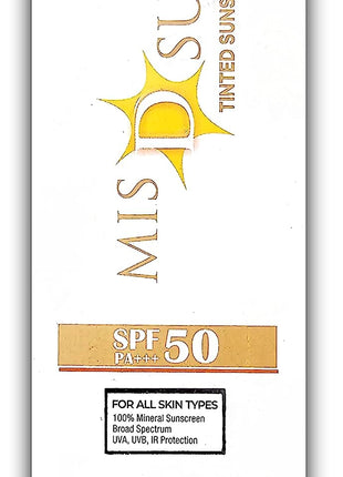 Mis D Sun TINTED Sunscreen Lotion 50Gm|AKUMENTIS