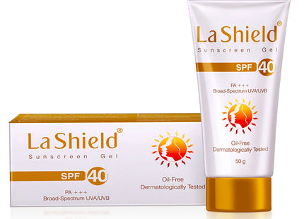 La Shield SPF 40 & PA+++ Mineral Based Sunscreen Gel | Suitable For All Skin Types, 50 Grams