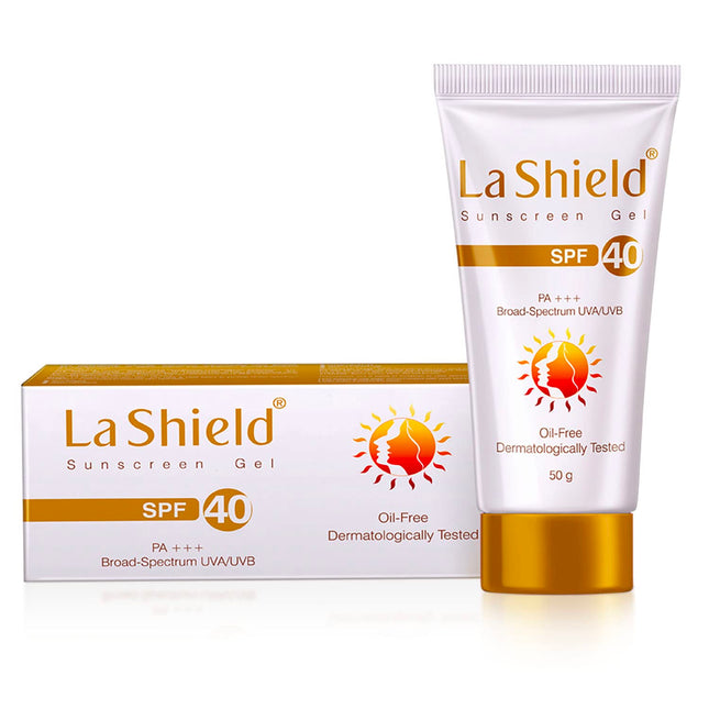 LA SHIELD SUNSCREEN GEL SPF 40 50 GM|Glenmark