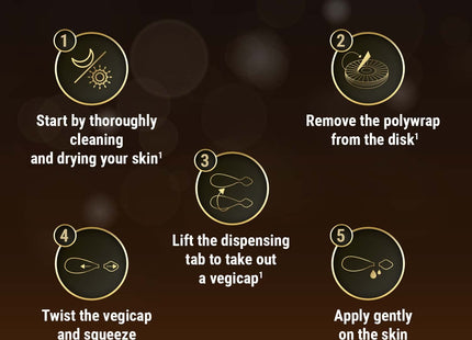 Revibra C10 Pure Vitamin C Cream, 28 Vegicaps Of 0.5Ml Each