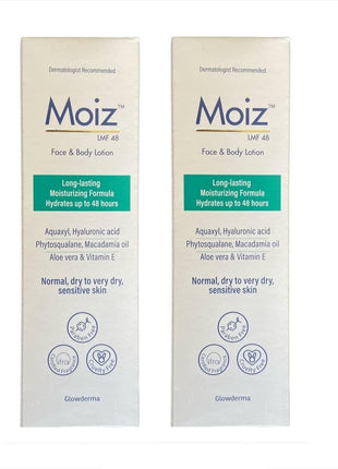 Glowderma Moiz Lmf 48 Body Lotion for Oily Skin (75 ml) - Pack of 2 KarissaKart
