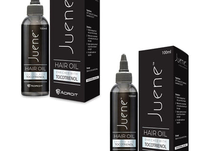 Juene Hair Oil | Enriched with Tocotrienol | Coconut Oil | Antioxidant Support | Hair Protection | Hair Protein | For Damaged Hair | Vegetarian | 100ml (Pack Of 2) KarissaKart