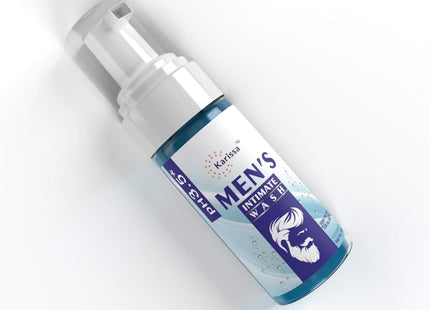 Karissa Men Intimate Wash 150ML| For Men 's Intimate Care| Anti ITCHYING | Anti Fungal | Tea tree Oil, Aloevera Extract| Remove Bad ODOUR KarissaKart