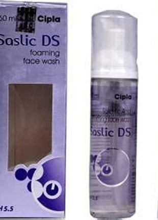 Cipla Saslic DS Foaming Face Wash (2 Pack) KarissaKart