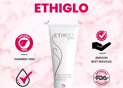 Ethiglo Skin whitening Face Wash (70ml)