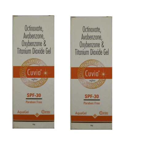 Cuvia Aqagel SPF 30-50g (Pack of 2) KarissaKart