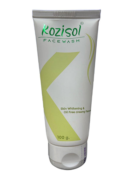 Jeevandip Kozisol Skin Whitening & Oil Free Creamy Face Wash, Pack of 1, 100 ml KarissaKart