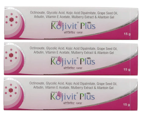 Kojivit Plus Gel (15 gm) - Pack of 3 KarissaKart