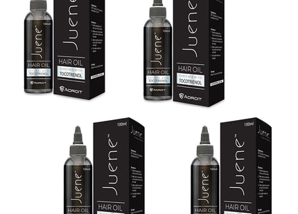 Juene Hair Oil | Enriched with Tocotrienol | Coconut Oil | Antioxidant Support | Hair Protection | Hair Protein | For Damaged Hair | Vegetarian | 100ml (Pack Of 4) KarissaKart