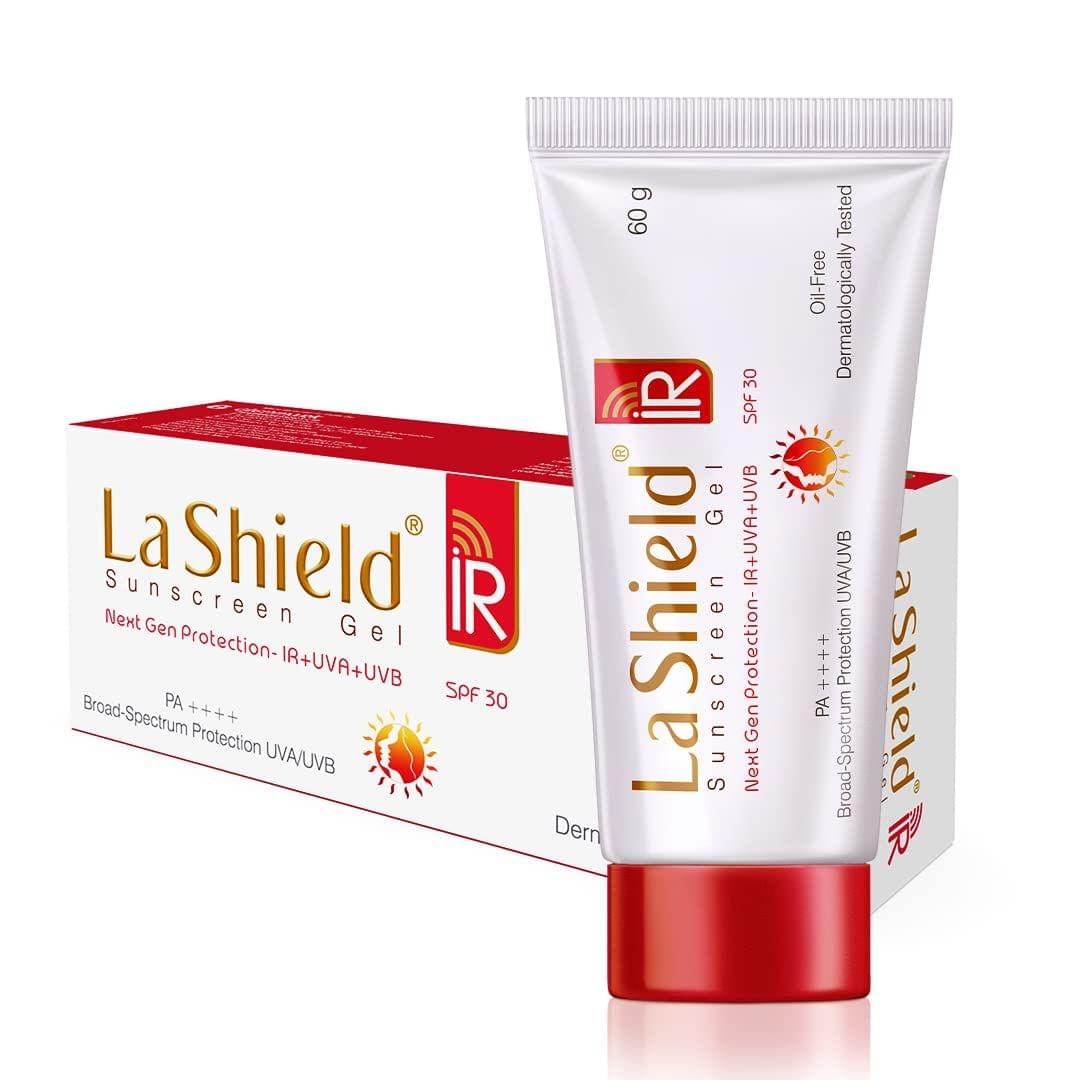 La Shield IR SPF 30+ & Pa+++ Sunscreen Gel, 60 g KarissaKart