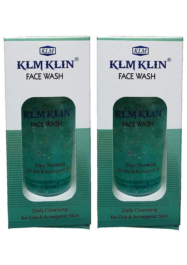 KLM KLIN Facewash (Pack Of 2 * 100 Ml) 200 Ml Face Wash KarissaKart