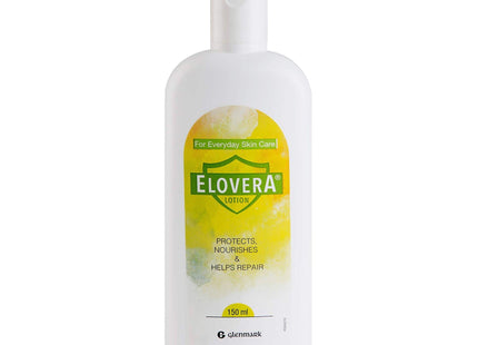 Elovera Lotion with Aloe Vera & Vitamin E, Intense Moisturising Formula, Hydrates, Lightens Blemishes and Makes Skin Soft and Healthy, Non-Greasy, 150 ml KarissaKart