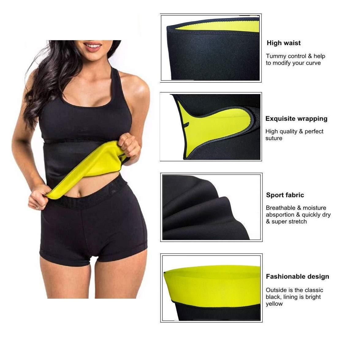 Sweat Enhancing Neoprene Stomach Shaper and Belly Fat Burner