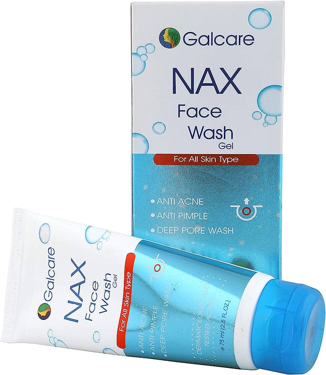 NAX FACEWASH 75ML|GALCARE