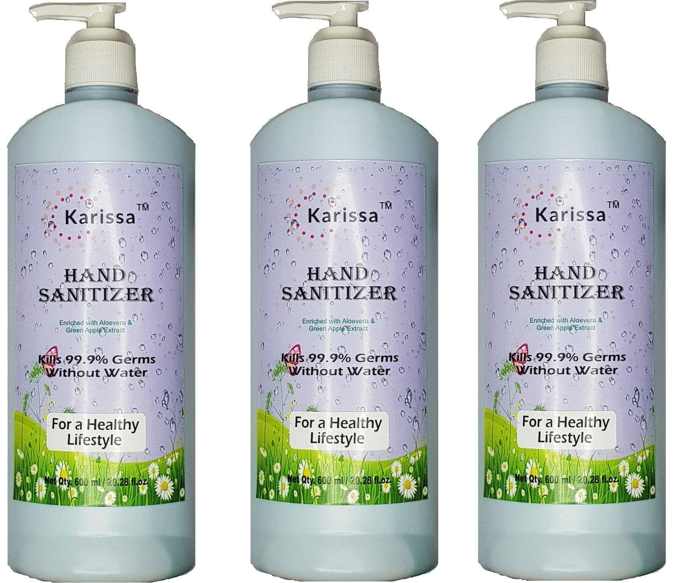 KARISSA HAND RUB 600ML EACH - PACK OF 3 KarissaKart