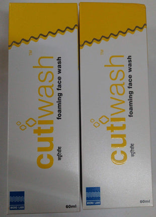 Micro Labs Cutiwash Soft Foaming Face Wash - 60Ml ( Pack Of 2) KarissaKart