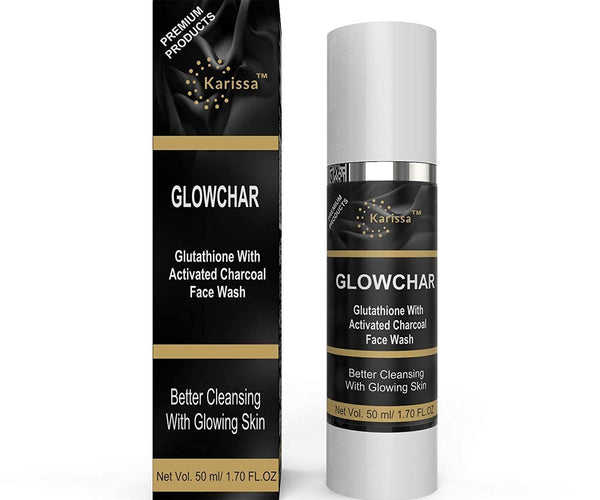 Generic (Glowchar Glutathione charcoal face wash) – KarissaKart