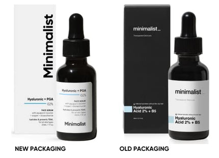 Minimalist Old Packaging Serium