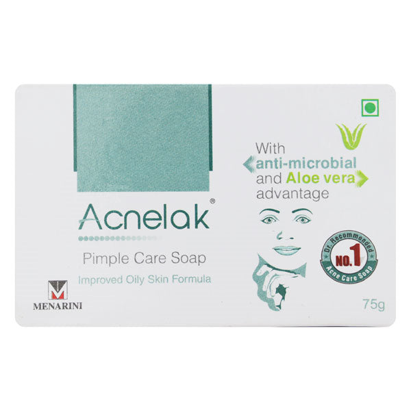 ACNE LAK SOAP 75GM|MENARINI