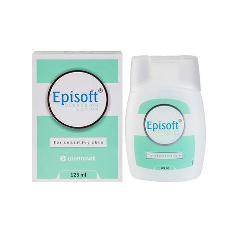 Episoft Cleansing Lotion  125ml|Glenmark