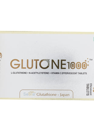 GLUTONE 1000MG TABLETS 15TAB|ADROIT