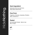 hyaluronic acid serum minimalist