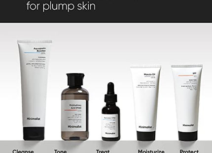 minimalist Serum routine