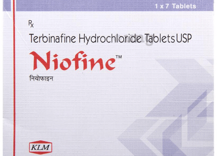 NIOFINE TAB 1*7|KLM