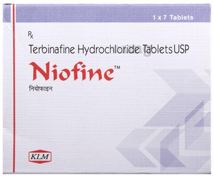 NIOFINE TAB 1*7|KLM