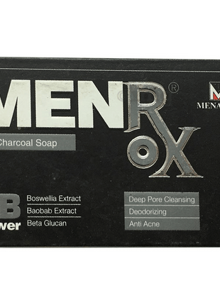 MENROX CHARCOAL SOAP 100G|MENARINI